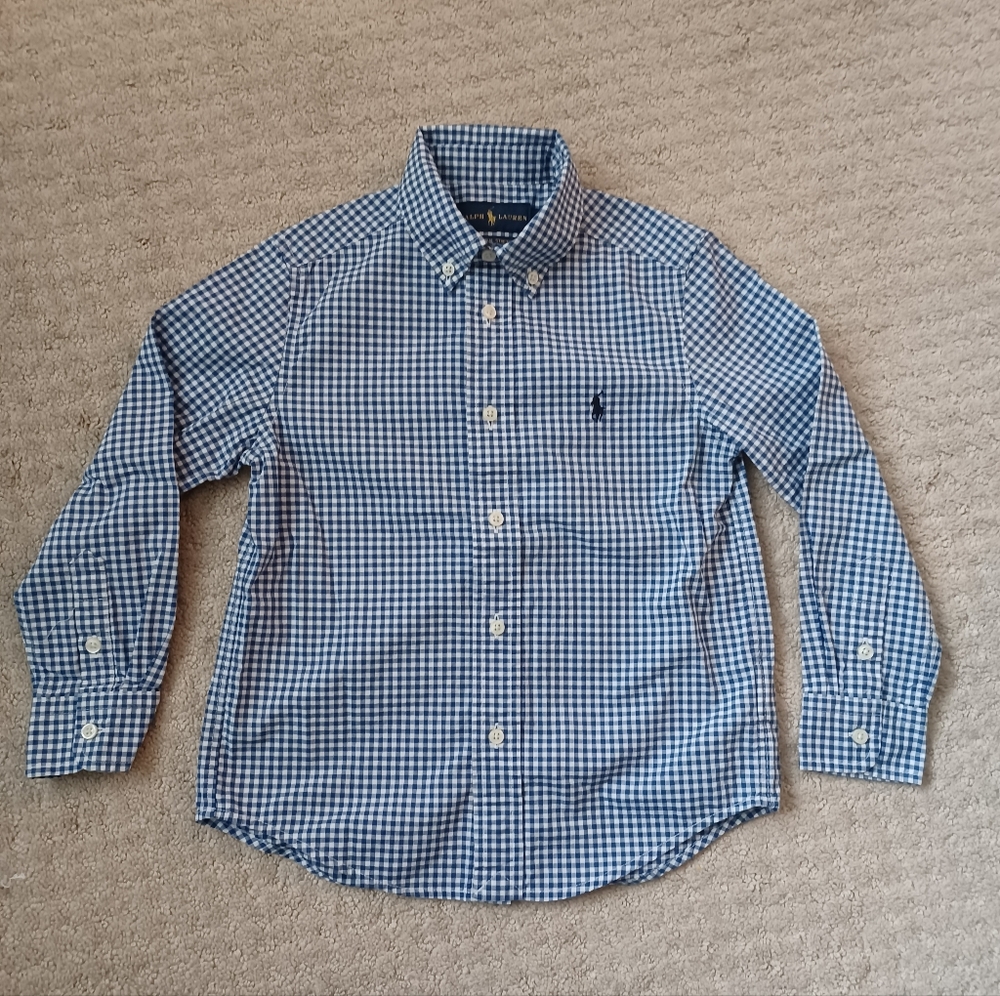 Boy's Polo Ralph Lauren Button Down Shirt (child's size 5)